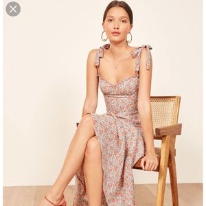 NWT Reformation Nikita Dress Shelby Sold Out ASO